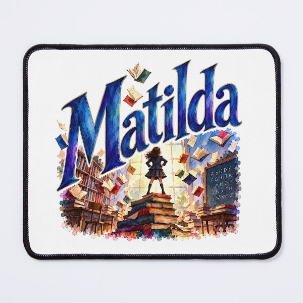 Item preview, Matilda the Musical designed and sold by Lyric Vault - Rock on.