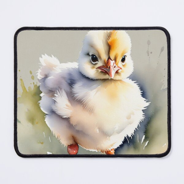 Item preview, baby chick watercolor designed and sold by Hackl20.