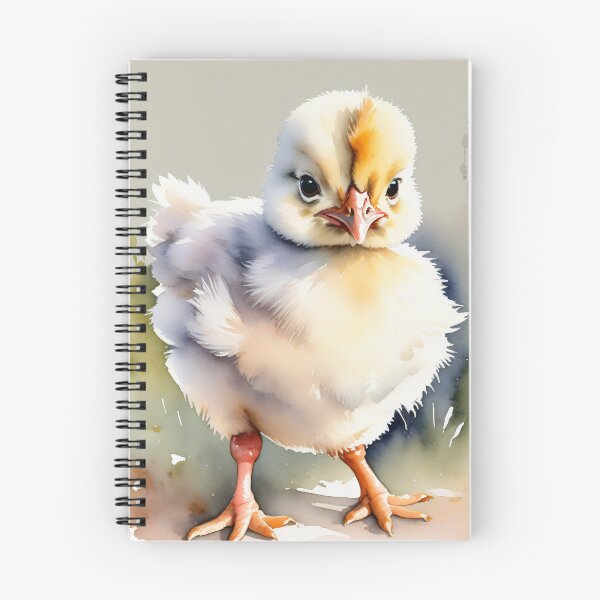 Item preview, baby chick watercolor designed and sold by Hackl20.