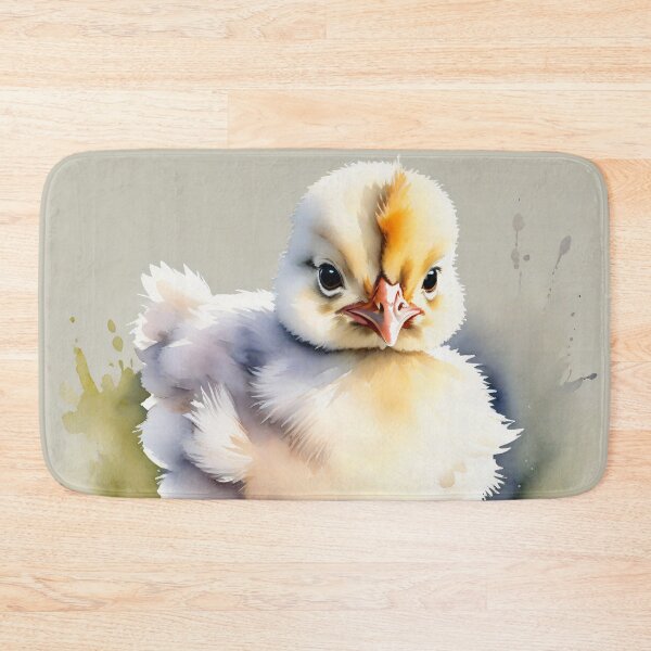 Item preview, baby chick watercolor designed and sold by Hackl20.
