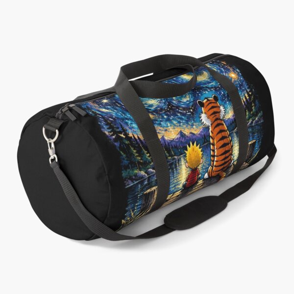 Item preview, Calvin and Hobbes Starry Night – Best Friends Under the Cosmic Sky designed and sold by Abidel.