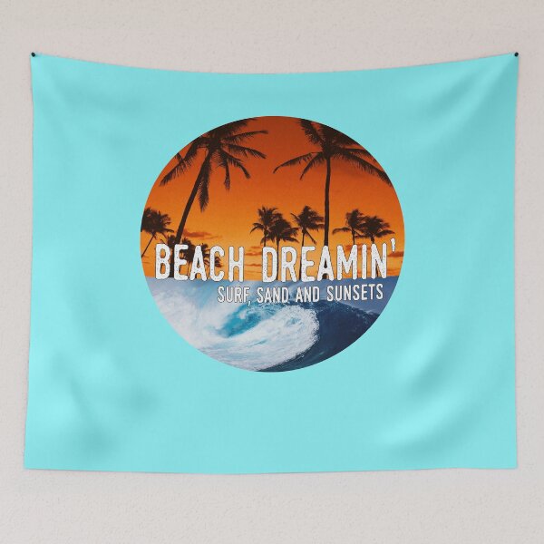 Item preview, Beach Dreamin’ - Surf, Sand, and Sunsets  designed and sold by SilkTiger.
