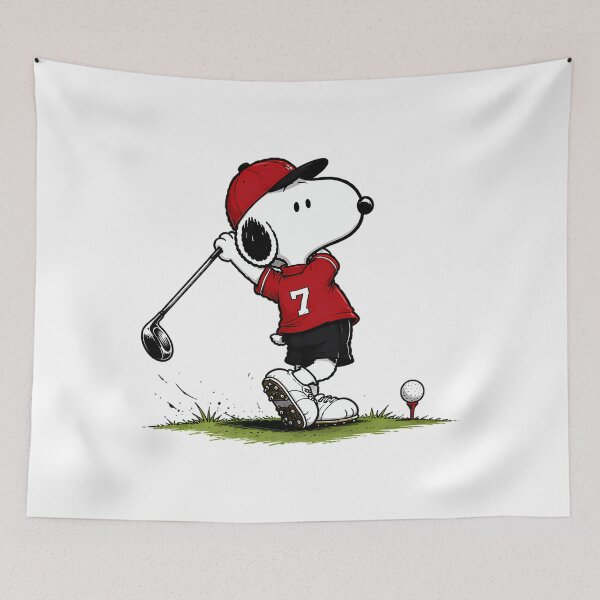 Item preview, Snoopy Driving The Ball Cute Peanuts Golf designed and sold by LindaFantauzzi6.