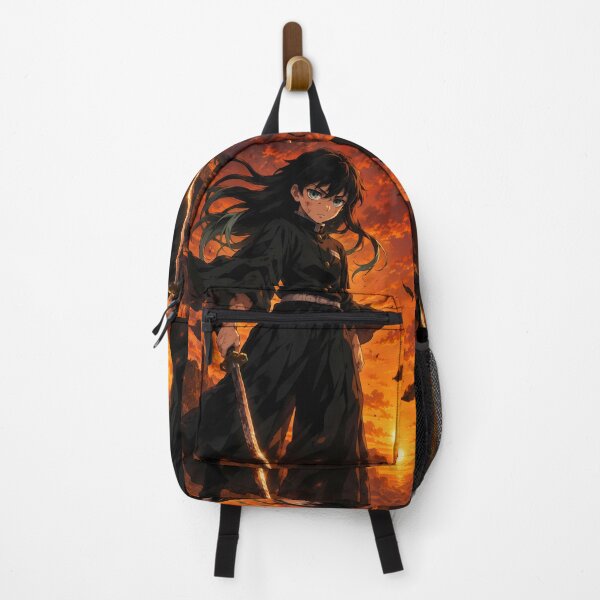 Item preview, Muichiro Tokito Demon Slayer Fiery Sunset Swordsman designed and sold by mildaclairmo.
