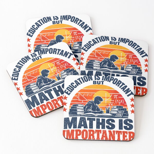 Item preview, Education Is Important But Maths Is Importanter Math Student Teacher STEM Education designed and sold by SEEM-drawing.