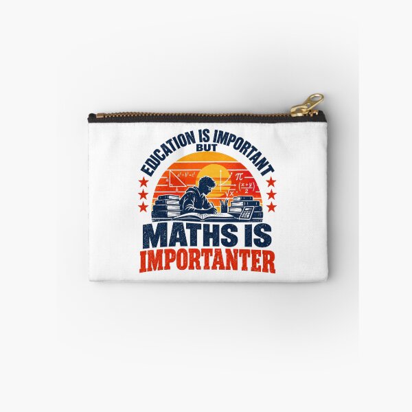 Item preview, Education Is Important But Maths Is Importanter Math Student Teacher STEM Education designed and sold by SEEM-drawing.