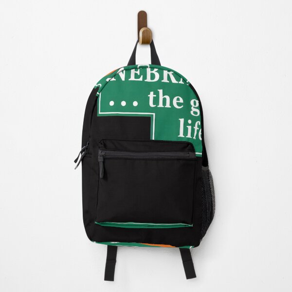 Item preview, Nebraska Good Life Mountain Retro Road  designed and sold by mac-lux.