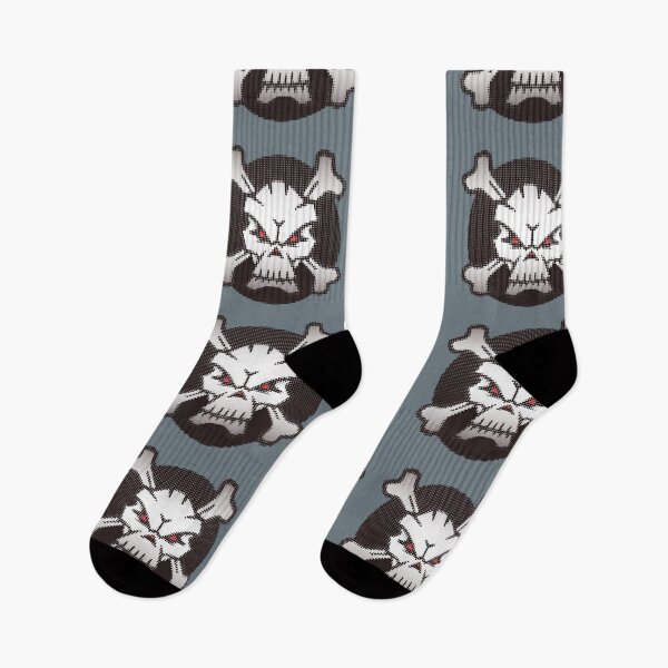 Item preview, Retro Pixel Skull Crossbones Halftone Pop Art designed and sold by HÉRCULES VERSIANI.