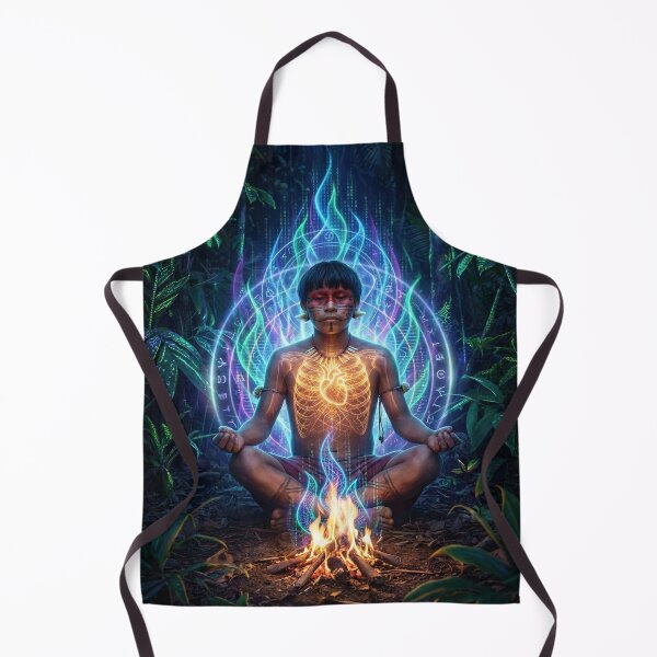 Item preview, Sound of the Drum — Shamanic Visionary Art | Spirituality and Consciousness designed and sold by RoninGangStudio.