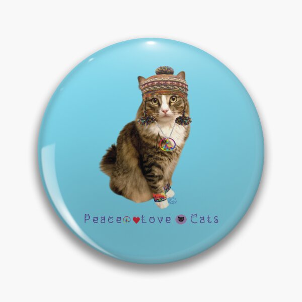 Item preview, Peace Love & Cats designed and sold by StudioTanoshiiNeko.