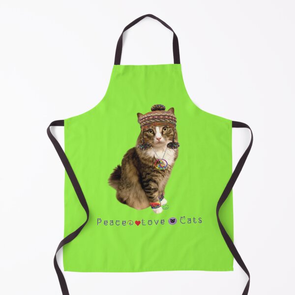 Item preview, Peace Love & Cats designed and sold by StudioTanoshiiNeko.