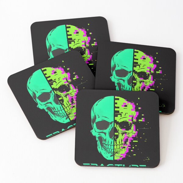 Item preview, Fracture Skull Glitch Digital Art designed and sold by mac-lux.