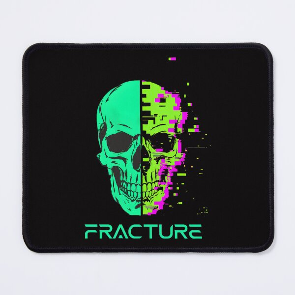 Item preview, Fracture Skull Glitch Digital Art designed and sold by mac-lux.