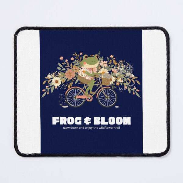 Item preview, Cruising Through Life Cottagecore Frog Vintage Bicycle designed and sold by Gameshalah's Designs Hub.