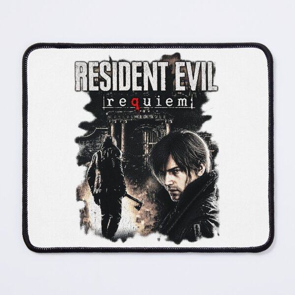 Item preview, Retro Resident Evil Requiem Inspired Vintage Horror Game Design designed and sold by ANUP DAS.