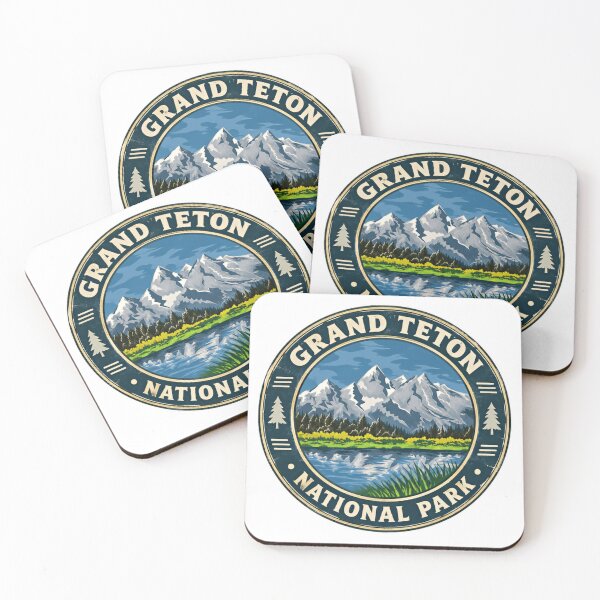Item preview, Grand Teton National Park Mountains Nature Travel Hiking designed and sold by NeedForParks.