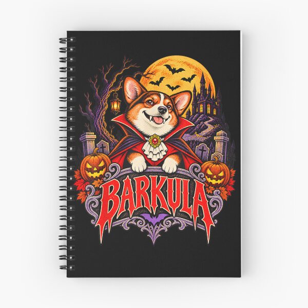 Item preview, Barkula Corgi Vampire Halloween Spooky Dog Lovers designed and sold by leevekaArt.