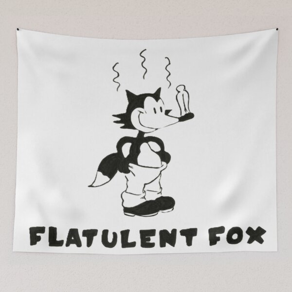 Item preview, Flatulent Fox designed and sold by KillTheInternet.