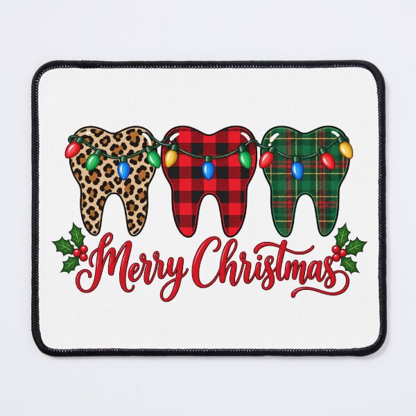 Item preview, Merry Christmas Plaid and Leopard Tooth Trio designed and sold by skyartdesign.