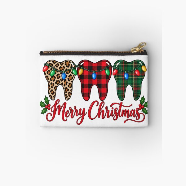Item preview, Merry Christmas Plaid and Leopard Tooth Trio designed and sold by skyartdesign.