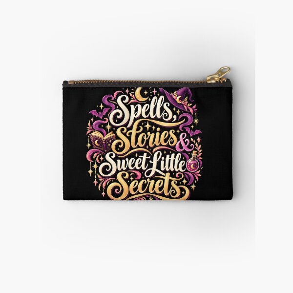 Item preview, Spells, Stories & Sweet Little Secrets | Witchy Halloween Magic Book Lover Design designed and sold by K3DreamKreations .