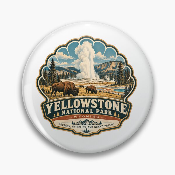 Item preview, Yellowstone National Park Wyoming Geysers, Grizzlies, And Grand Prisms Travel Souvenir Hiker designed and sold by Simsimah26Parks.