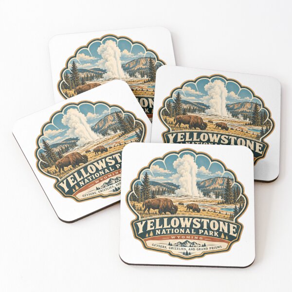 Item preview, Yellowstone National Park Wyoming Geysers, Grizzlies, And Grand Prisms Travel Souvenir Hiker designed and sold by Simsimah26Parks.