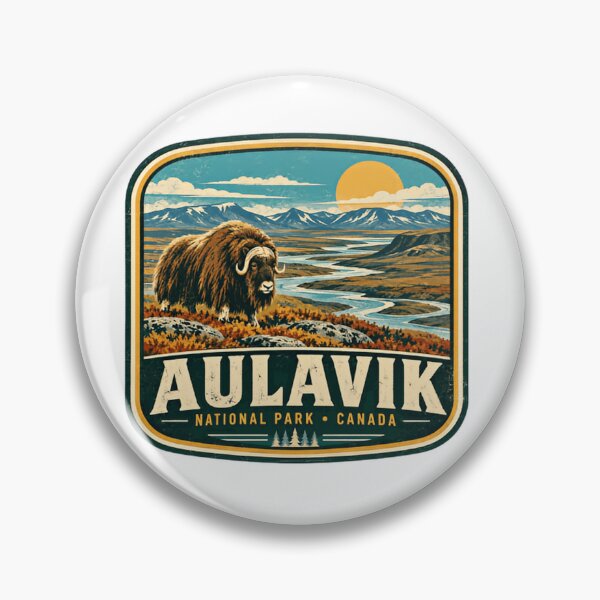Item preview, Aulavik National Park Canada Muskox Arctic Wildlife Explorer designed and sold by Simsimah26Parks.