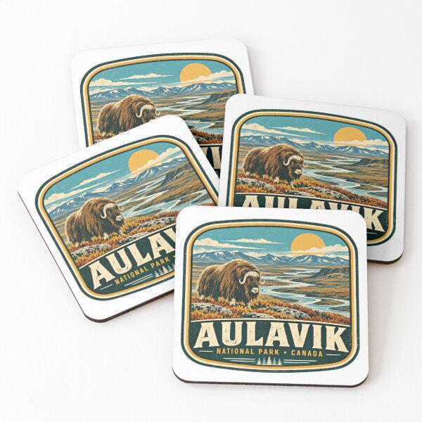 Item preview, Aulavik National Park Canada Muskox Arctic Wildlife Explorer designed and sold by Simsimah26Parks.