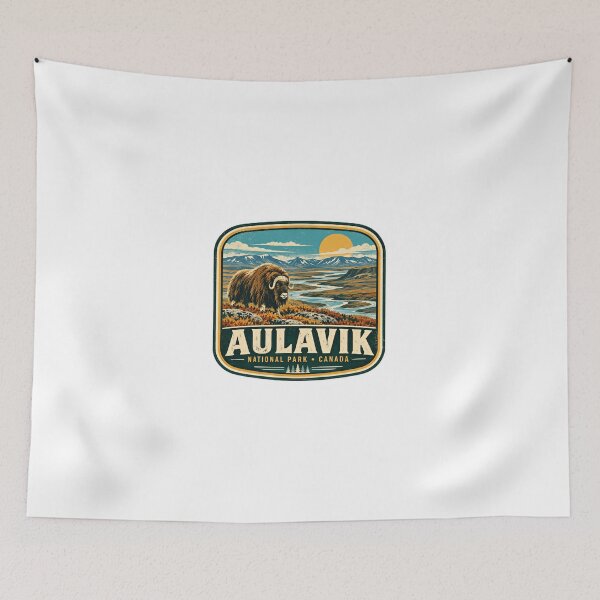 Item preview, Aulavik National Park Canada Muskox Arctic Wildlife Explorer designed and sold by Simsimah26Parks.