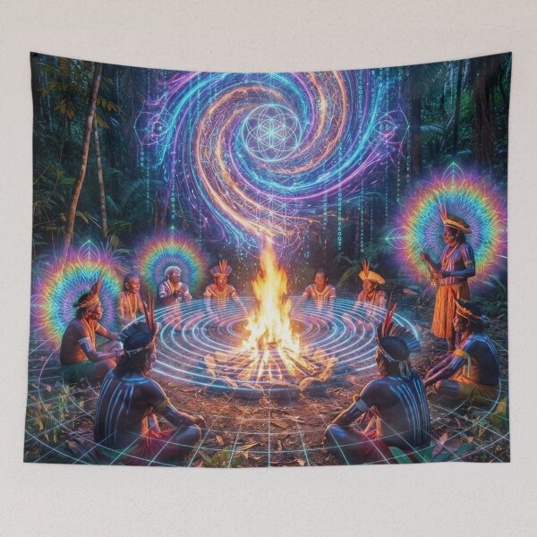 Item preview, Dimensional Gateway · Ancestral Energy | Modern Shamanic Visions · Ancestral Code designed and sold by RoninGangStudio.
