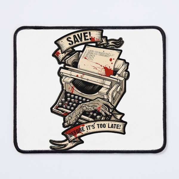 Item preview, Save Before It's Too Late - Retro Style Digital Art Design designed and sold by ANUP DAS.