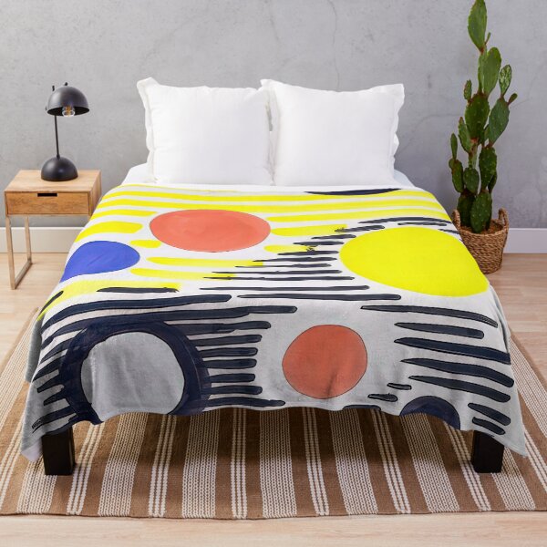Item preview, 7 circles abstract 1966 designed and sold by NeonCanvasDream.
