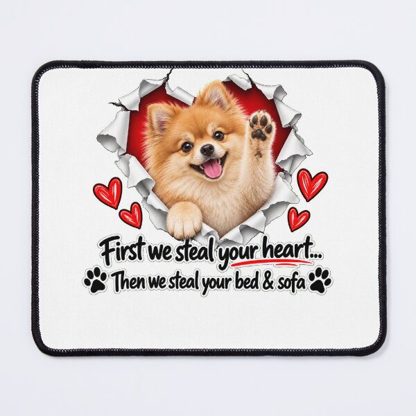Item preview, Funny Pomeranian Dog Sofa Quote designed and sold by luu phong.