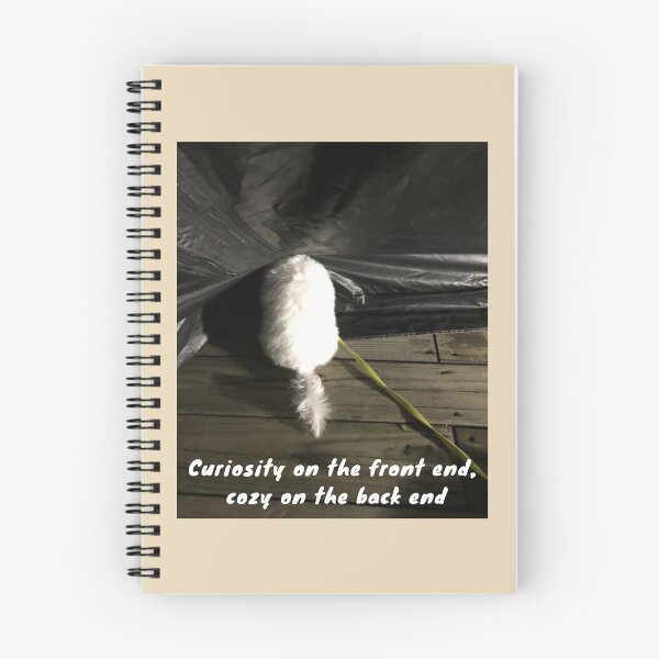 Item preview, Curiosity on the Front End Cozy on the Back End Dog Camping Shirt designed and sold by NomadIdeasCo.