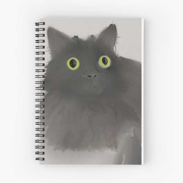 Item preview, Portrait of a black Munchkin cat  designed and sold by 8bitblackcat.