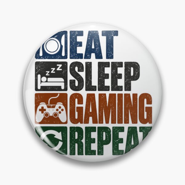 Item preview, Eat Sleep Gaming Repeat Gamer Video Game Player designed and sold by NeedForParks.