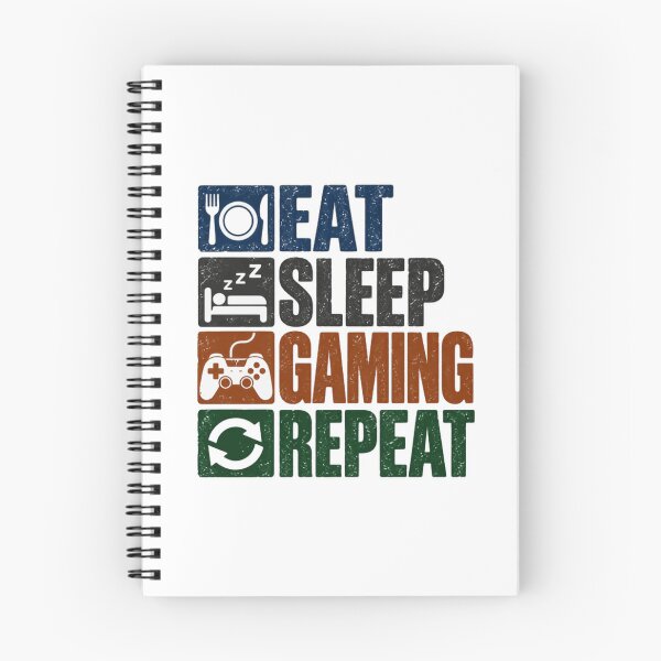 Item preview, Eat Sleep Gaming Repeat Gamer Video Game Player designed and sold by NeedForParks.