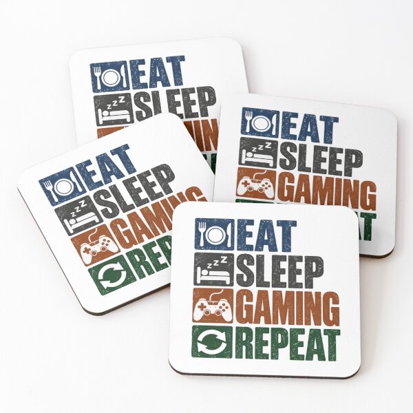 Item preview, Eat Sleep Gaming Repeat Gamer Video Game Player designed and sold by NeedForParks.