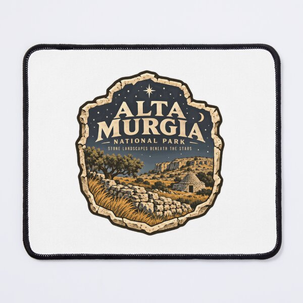 Item preview, Alta Murgia National Park Stone Landscapes Beneath The Stars Italy Travel Souvenir Hiking Nature Lover designed and sold by Simsimah26Parks.