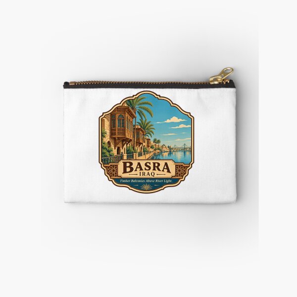 Item preview, Basora, Irak. Balcones de madera sobre la luz del río. Ciudad iraquí. Patrimonio turístico. designed and sold by Simsimah26Parks.