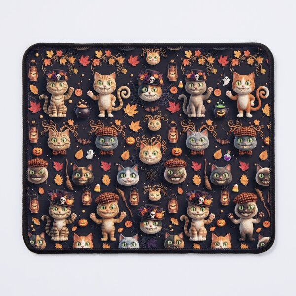 Item preview, Whisker-Filled Autumn Frolic designed and sold by KingsArtworx 2.
