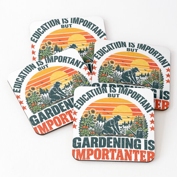 Item preview, Education Is Important But Gardening Is Importanter Gardener Plant Lover Hobby designed and sold by SEEM-drawing.