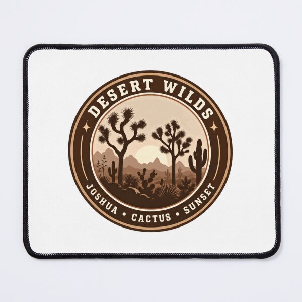 Item preview, Desert Wilds Joshua Cactus Sunset Desert Nature Explorer Travel designed and sold by NeedForParks.