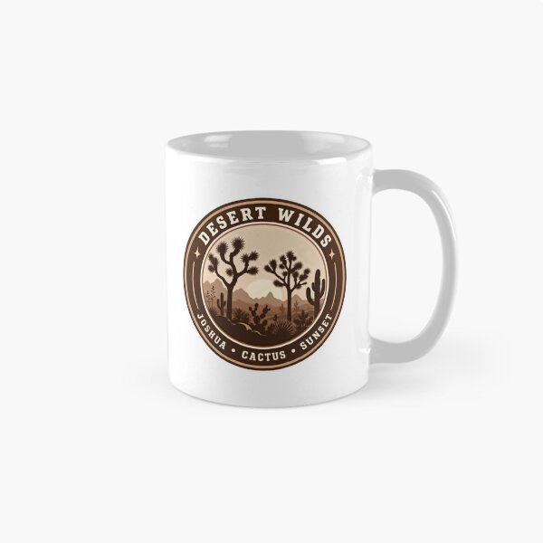 Item preview, Desert Wilds Joshua Cactus Sunset Desert Nature Explorer Travel designed and sold by NeedForParks.