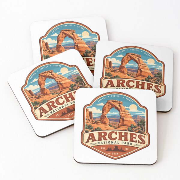 Item preview, Arches National Park Explore Protect Belong Utah National Parks Traveler Adventure designed and sold by Simsimah26Parks.