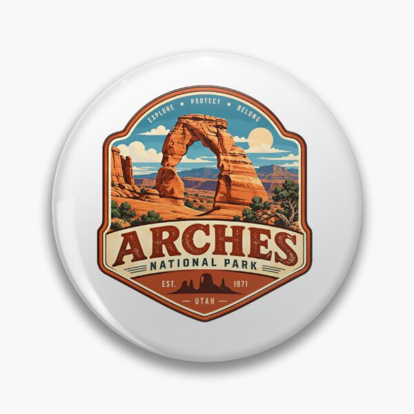 Item preview, Arches National Park Explore Protect Belong Utah National Parks Traveler Adventure designed and sold by Simsimah26Parks.