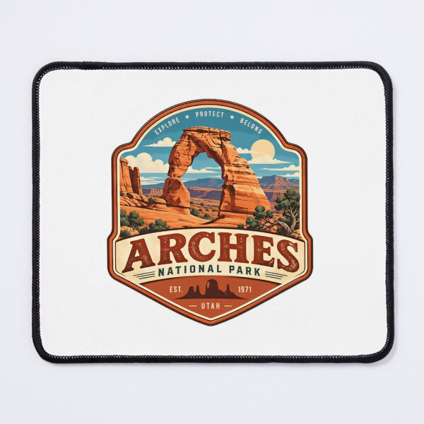 Item preview, Arches National Park Explore Protect Belong Utah National Parks Traveler Adventure designed and sold by Simsimah26Parks.