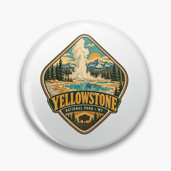 Item preview, Yellowstone National Park Wy Travel Hiking Explorer designed and sold by Simsimah26Parks.