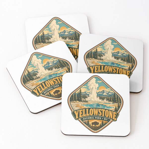 Item preview, Yellowstone National Park Wy Travel Hiking Explorer designed and sold by Simsimah26Parks.